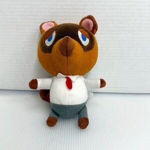 Nintendo Animal Crossing Tom Nook Plush 8" Stuffed Plush Animal 2015